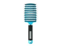 Escova de Cabelo para Mulheres Homens e Crianças Não Puxa O Cabelo Escovas de Alisamento de Cabelo para Cabelos Lisos Cacheados e Molhados Azul
