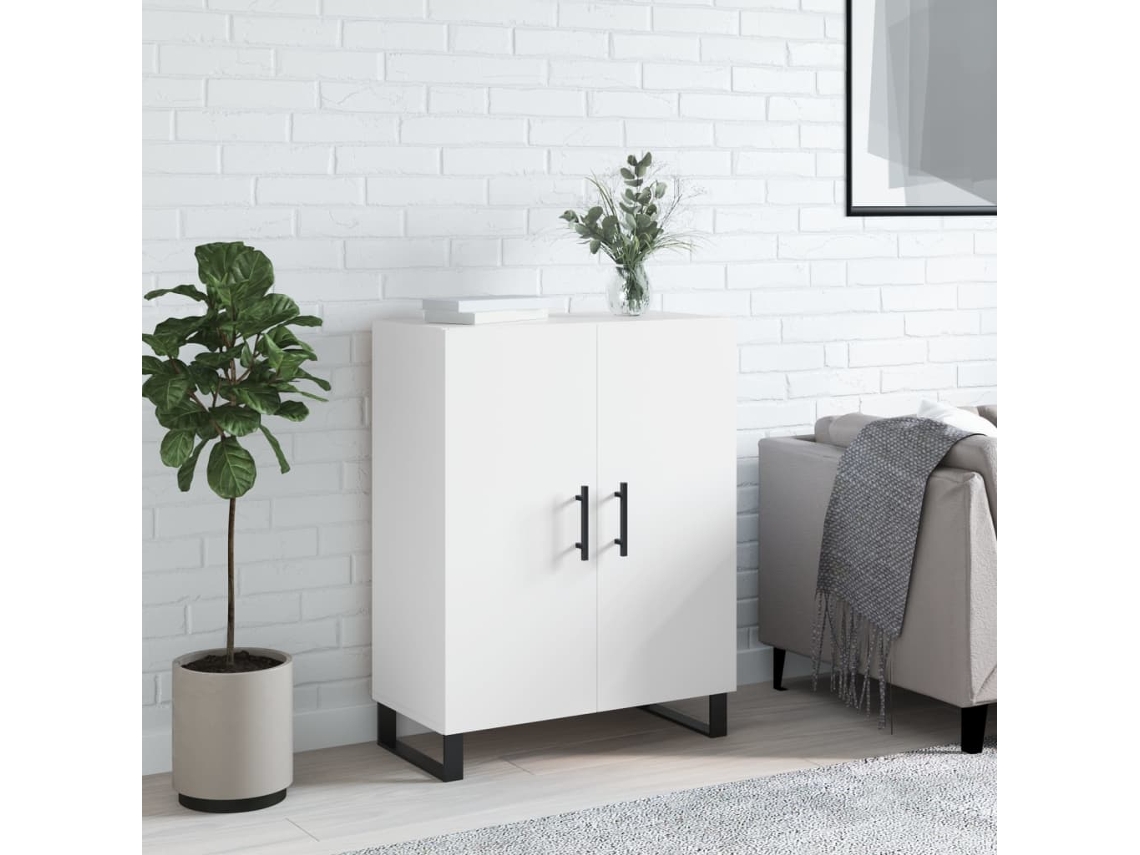 Aparador 69,5x34x90 cm Madera Procesada Blanco