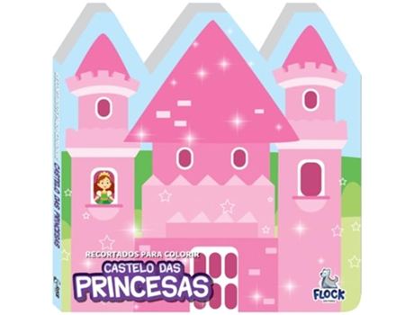 Livro Recortados Para Colorir Castelo Das Princesas de Mammoth World (Português)