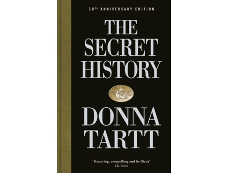 Livro Secret History de Donna Tartt (Inglês - Capa Dura)
