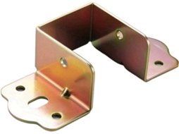Suporte De Cama Em Formato U, Trilho De Madeira, Dobradiças De Canto, Gancho, Ferragens Para Móveis 10 Peças, 40mm