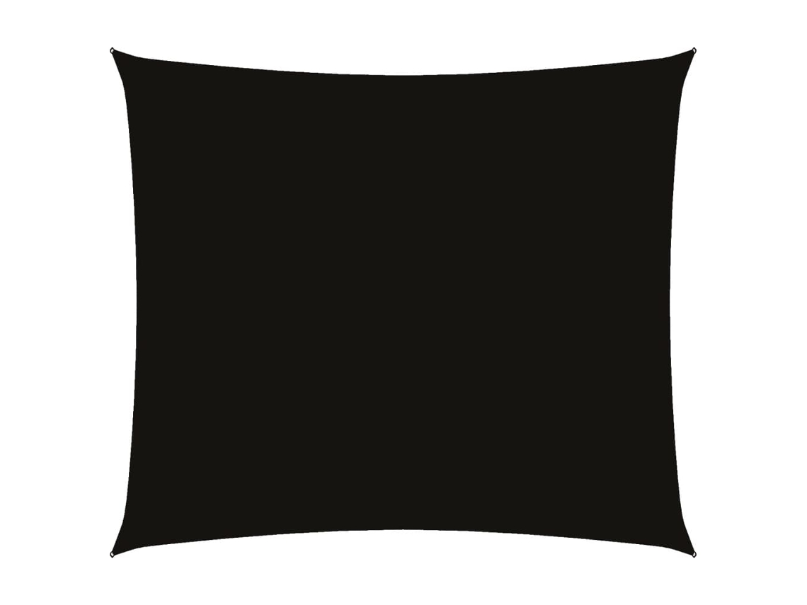 Vela Para Sol Tecido Oxford Retangular Preto 2x2,5 m MAISON EXCLUSIVE