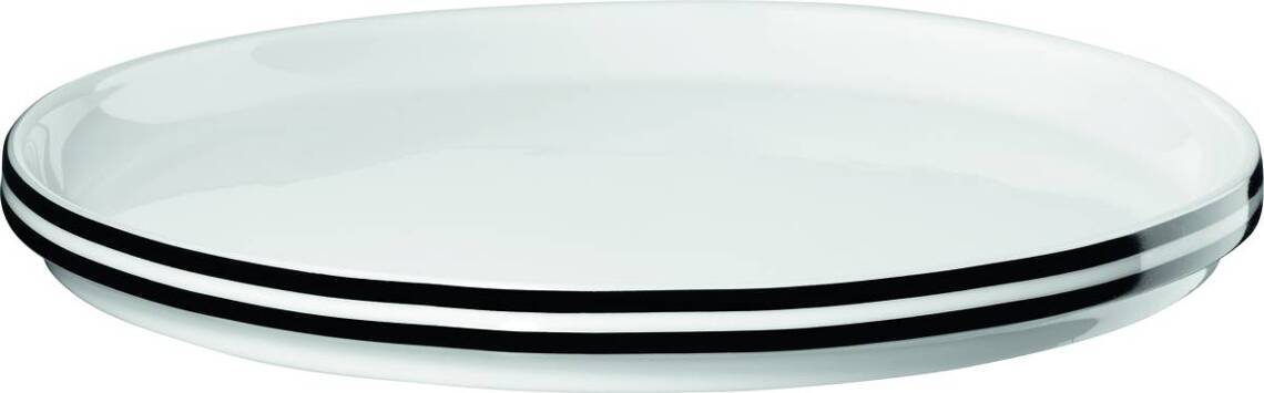 Conjunto 2 Pratos ASA Memphis Riscas Horizontal