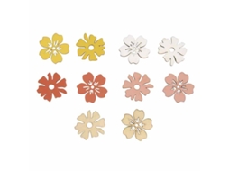 Miniaturas de madeira Ø 3,5 cm - Flores do Tahiti Rayher