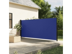 Vidaxl Toldo Lateral Retrátil 160x600 Cm Azul