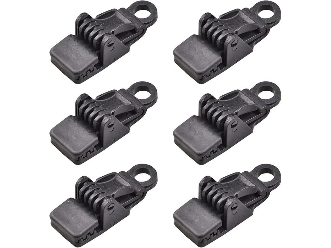 Clips De Lona Heavy Duty Com Fecho De Pressão, Design Novo, Para Barracas, Acampamentos E Toldos