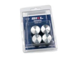Puxador de Cozinha com Adaptadores Kit Preto com 4 Peças Fogão/placa a Gás Cok1776un