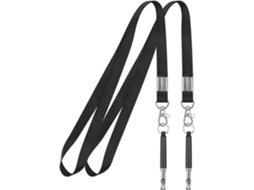 Apito de treinamento para cães GOKOCO ajustável com cordão, 2 unidades