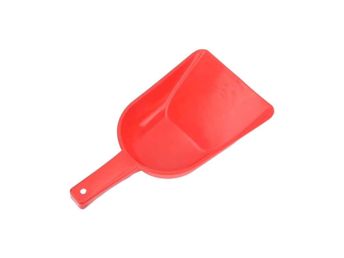 Paleta De Plástico Para Alimento E Colher De Gelo Mini Para Geladeira Com Cabo E Gancho Vermelho