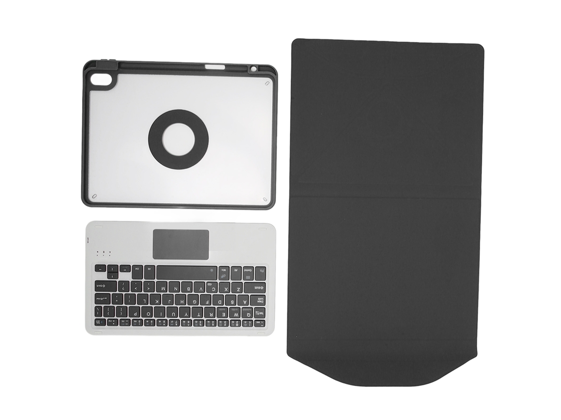 Capa Com Teclado Bluetooth Com Touchpad, Compatível Com Ios