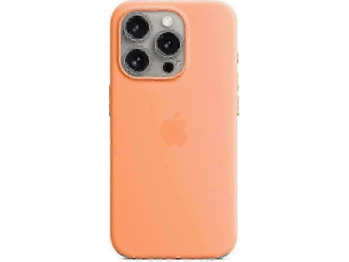 Capa De Silicone Para Apple Iphone 15 Pro Com Magsafe