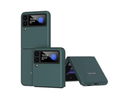 Capa De Telefone Para Samsung Galaxy Z Flip 3 5g Pc Phone Case/multicolor Matte Phone Case (chapeamento)