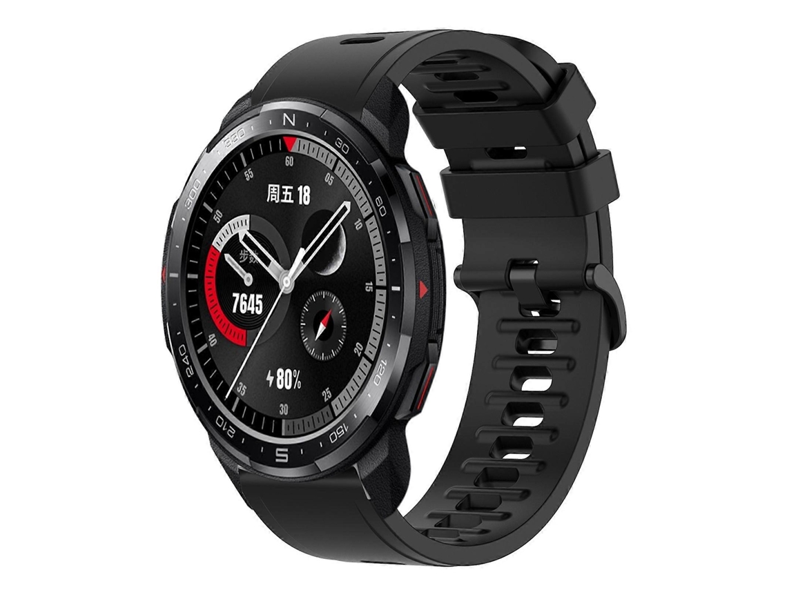 Pulseira De Silicone Macio De Cor Sólida Para For Honor Watch Gs Pro 22mm