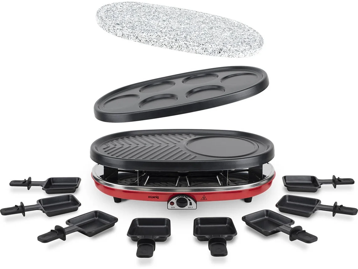 Grelhador Raclette H. KOENIG RP418 (1500 W)