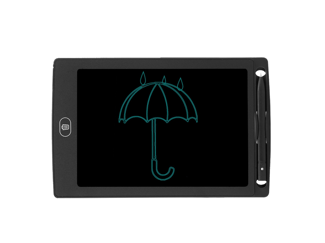 Tablet De Escrita Lcd 8.5 Polegadas Para Crianças Lousa Digital Monocromática