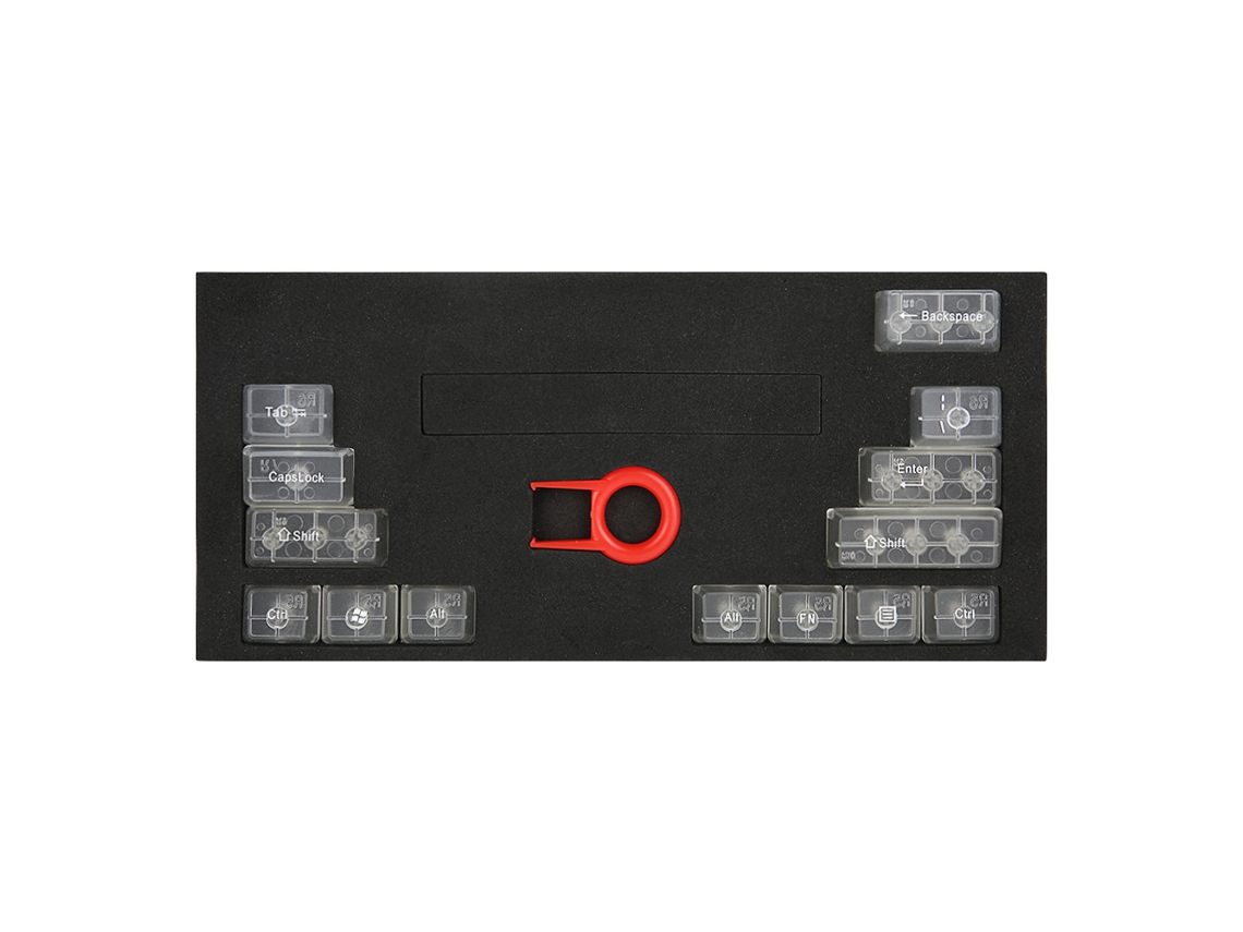 Teclas De Teclado Mecânico, Adaptação Para 14 Teclas, Com Extrator De Teclas