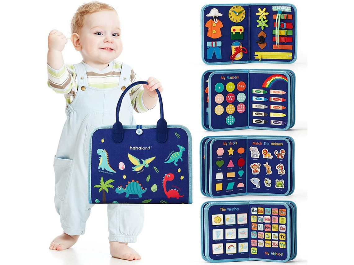 Brinquedo Montessori Para Crianças Pequenas, Quadro De Atividades De 4 Camadas, Brinquedo Sensorial, Brinquedos Montessori Para M Aquaforge