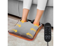 Tapete De Aquecimento Elétrico Para Pés Tengoo Cinza Carregamento Usb Portátil Aquecimento Rápido Ideal Para Uso No Inverno Na Cama Ou No Escritório