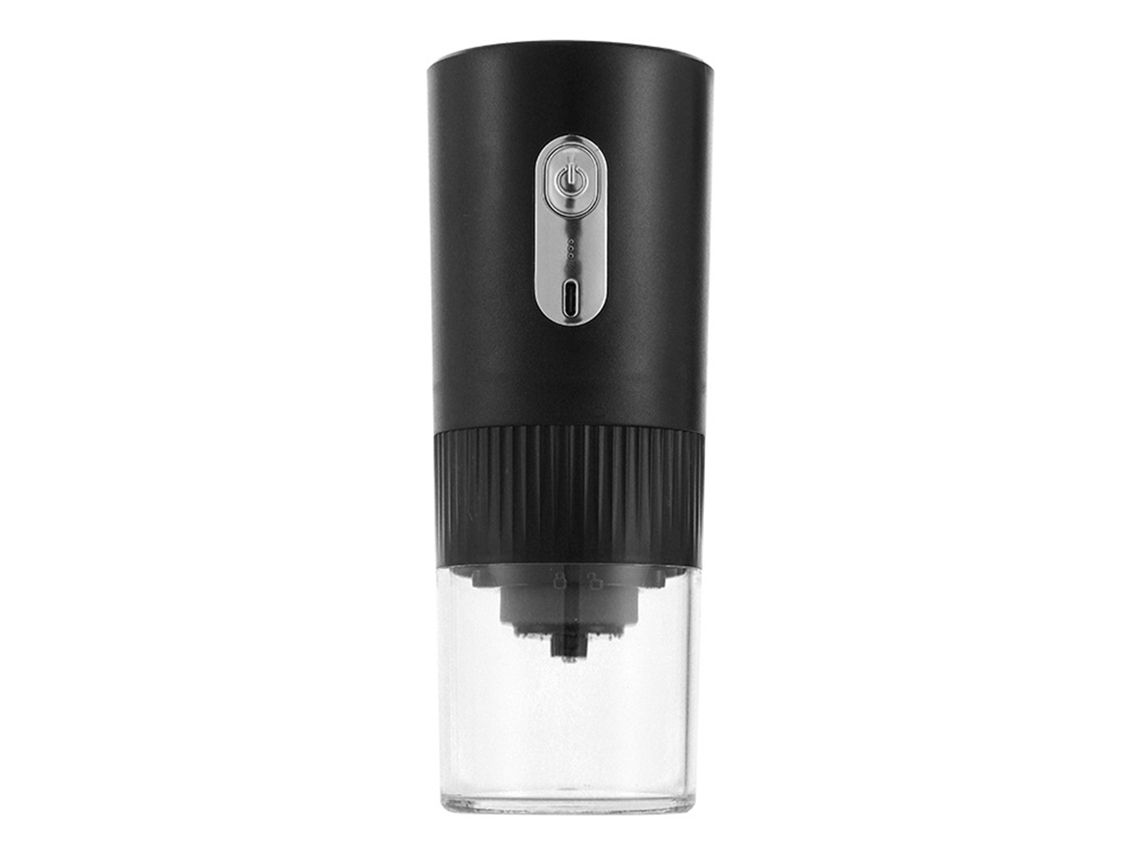 Moedor de café elétrico para grãos de café, com mecanismo prático para espresso, café coado, para casa, escritório e viagens.