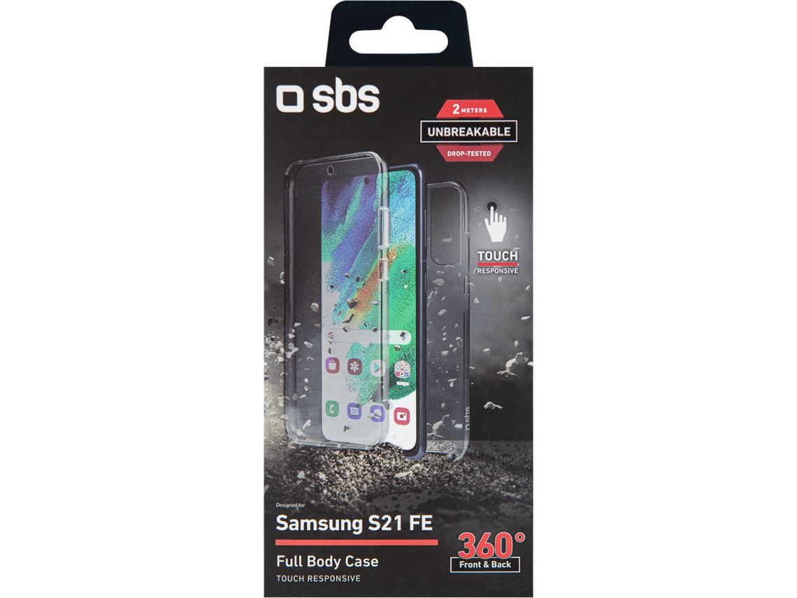 Capa Samsung Galaxy S21 FE SBS 360º Transparente