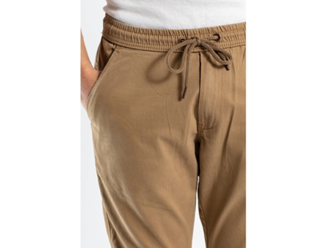 Pantalones REELL Homem (MT - Bege)