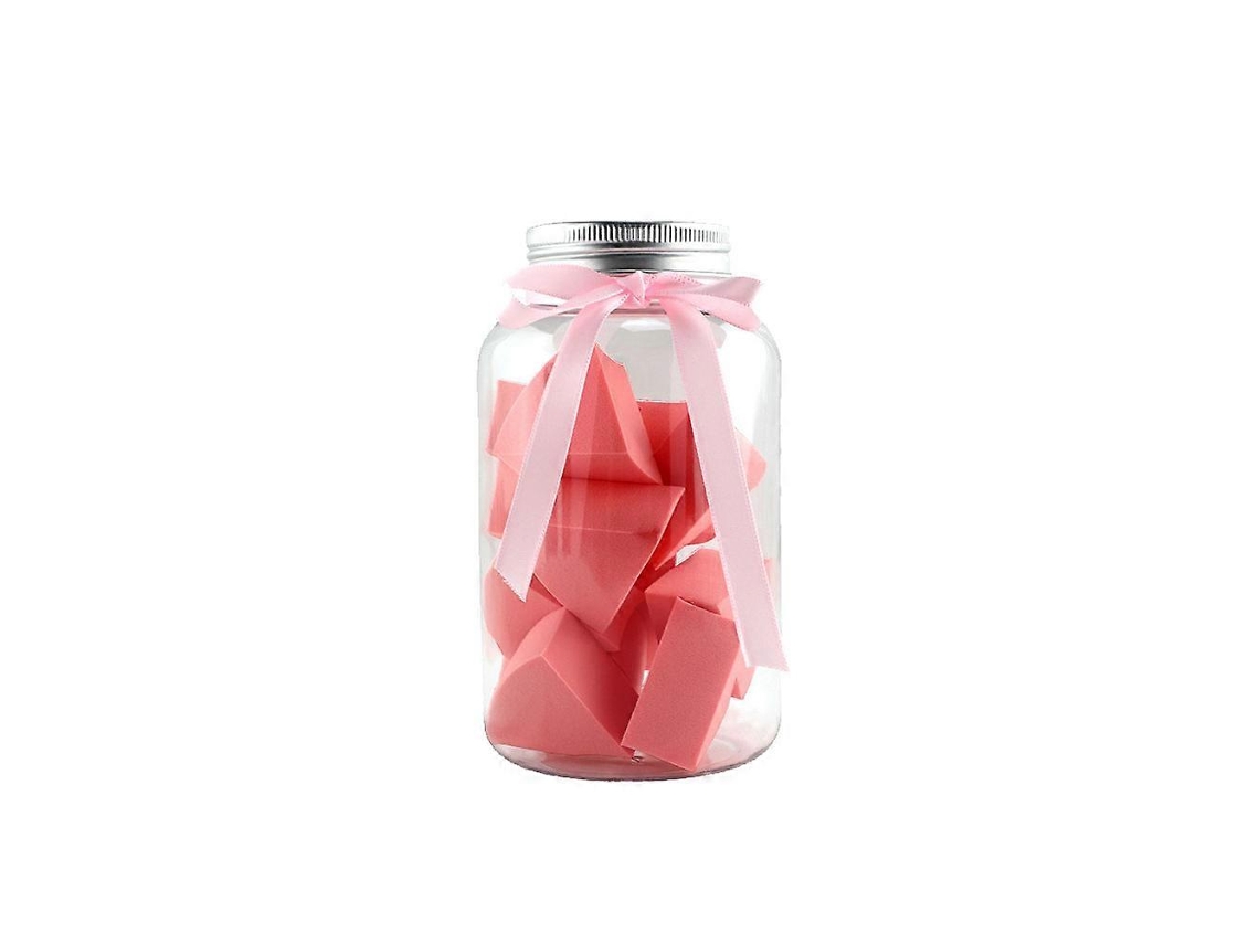Esponja De Maquiagem Triangular Stand Out Beauty Para Mulheres E Meninas, Uso Diário, Rosa, Pacote Com 12 Everley891