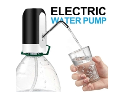 Bomba Para Garrafa De Água Branca/preta, Carregamento Usb, Comutador Automático, Bomba Para Bebidas Com Um Clique, Comutador Automático PENGDSJE