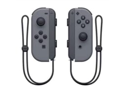 Controle Joy-con Switch (esquerda/direita) - Cinza/preto