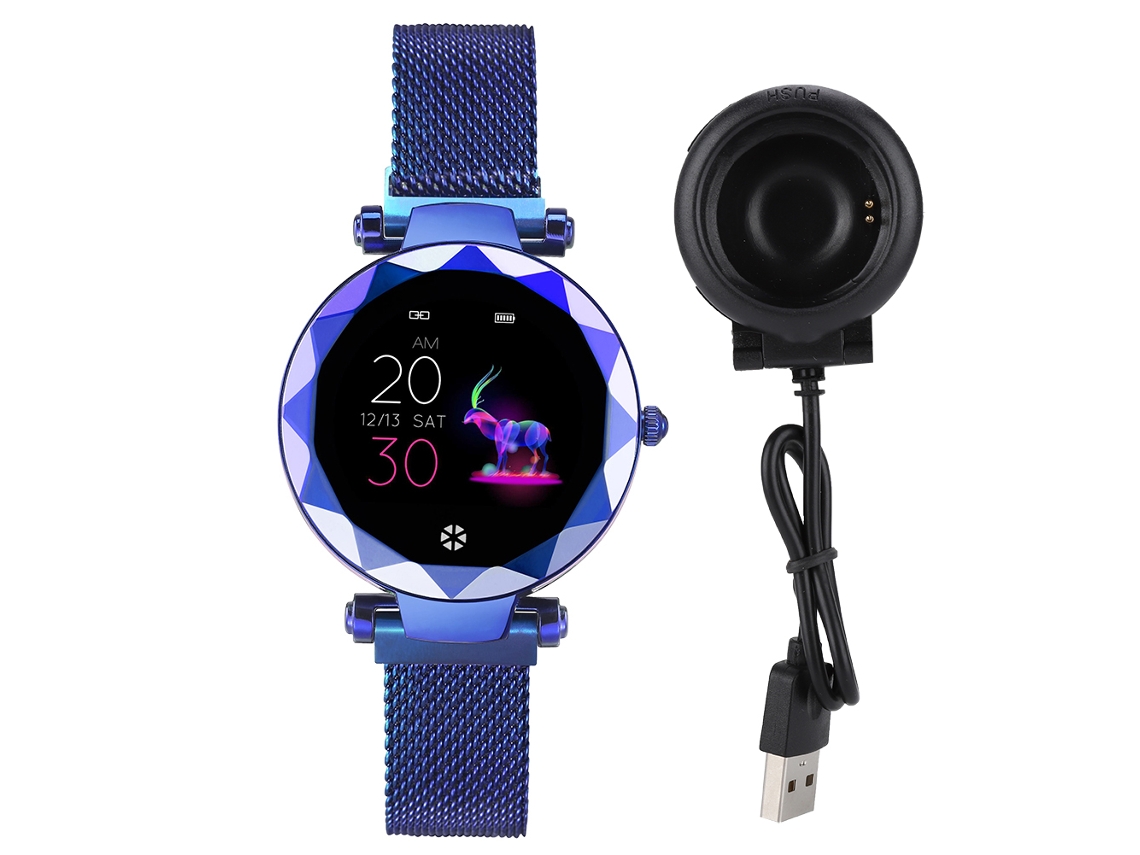 Pulseira Inteligente EOOCOO (monitoramento do Ciclo Menstrual, Monitoramento da Frequência Cardíaca e Pressão Arterial)