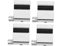 Conjunto De 4 Ganchos Decorativos Zinco Reforçado Sosoport Para Pendur