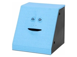 Cofrinho Em Formato De Rosto, Cofrinho Infantil Para Guardar Dinheiro Aquaforge (azul Tijolo)