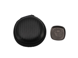 Walshlxq brinquedo Deslizador de Cartão Metálico para Aliviar o Estresse Descompressão Sensorial Portátil para Dedos Prata Preto