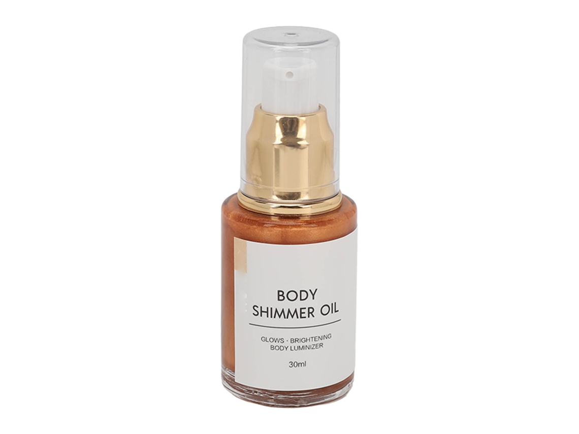Iluminador líquido 30ml para maquiagem corporal e facial