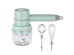 Batedeira 3 em 1 Totalmente Automática com Alimentação Usb, Batedor de Imersão para Bolos e Doces, 3 Velocidades. TAISHENGDA