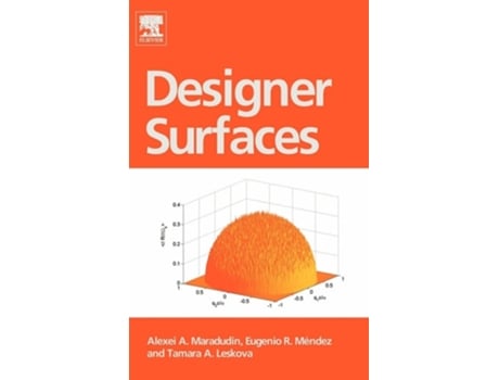 Livro Designer Surfaces de Alexei A. Maradudin, Eugenio R. Méndez et al. (Inglês)