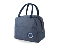 Sacola Térmica Para Refeições Bolsa Almoço Impermeável E Isolante,ideal Para Escritório,escola,piquenique,homens E Mulheres Btforus (azul)