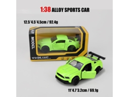 Miniatura de Carro em Escala 1/38, Modelo de Carro Clássico, Brinquedo Infantil. MDUG