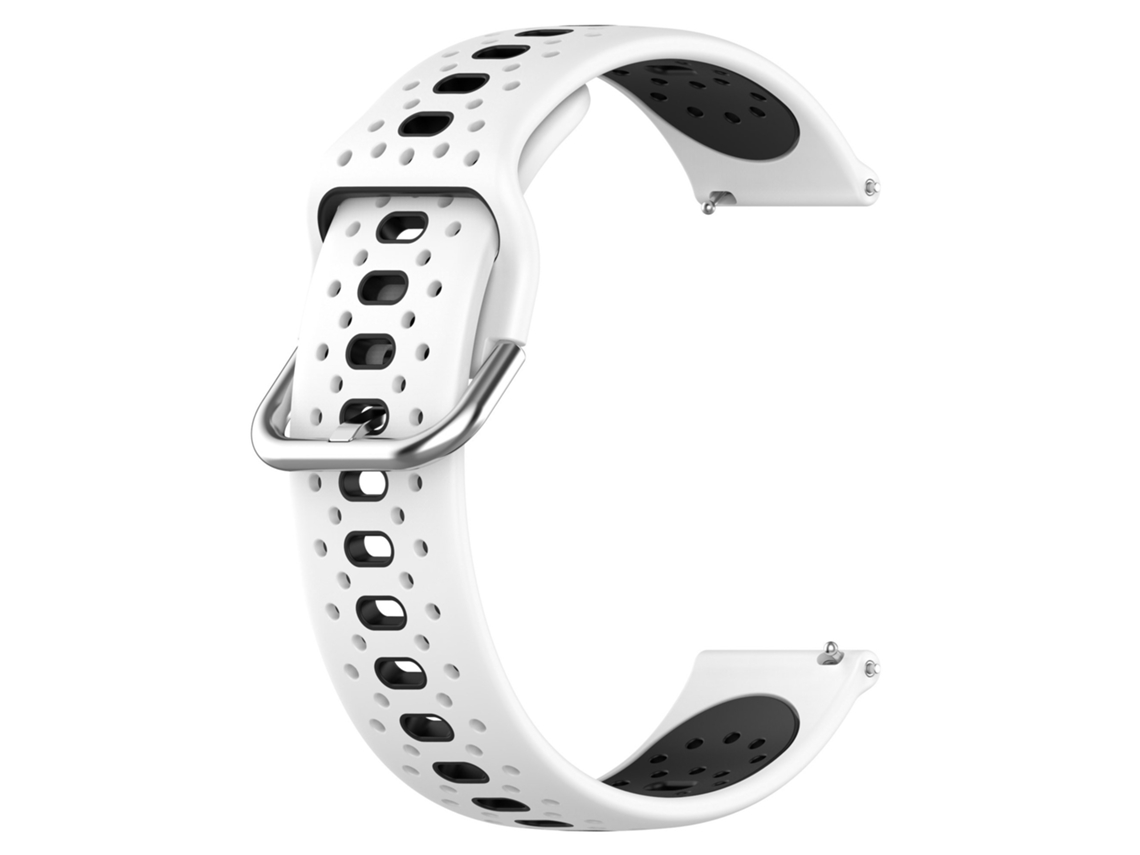 Pulseira Desportiva Em Silicone Para Samsung Galaxy Watch 5 40mm/44mm / Galaxy Watch 5 Pro 45mm Branco-preto Hexinyigjly