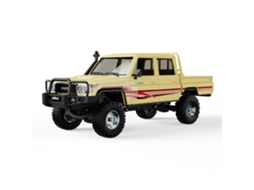 Pretoudirc Ucx1801 Pro Rtr 1/18 2.4g 4wd Brushless Foc Toyota Lc79 Rock Crawler Luz Led 2 Vel Câmbio Reverso Amortecedores Óleo Brinquedo MDUG