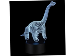 Luminária De Cabeceira Decorativa Em Led Com Formato Dinossauro, Ao