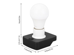 Laxiscreed Lâmpadas Led Portáteis De Trabalho 700lm Para Uso Profissional