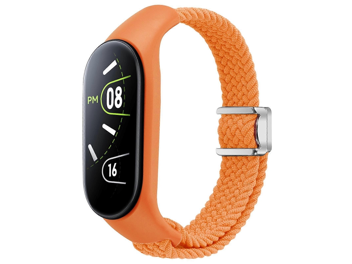 Xdfind Capa, Compatível Com Relógio Pulseira Integrada Trançada E Fecho Magnético Para Xiaomi Mi Band 7/ 6/ 5/ 4/ 3, Solução Resistente
