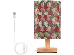 Luminária De Leitura Junzan Com Símbolos Românticos Para Mesa Estudo, Luminária Led Com Luz Noturna Usb Para Varanda