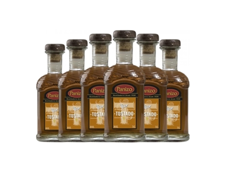 Aguardente Orujo PANIZO Tostado (0.7 L - 6 Unidades)