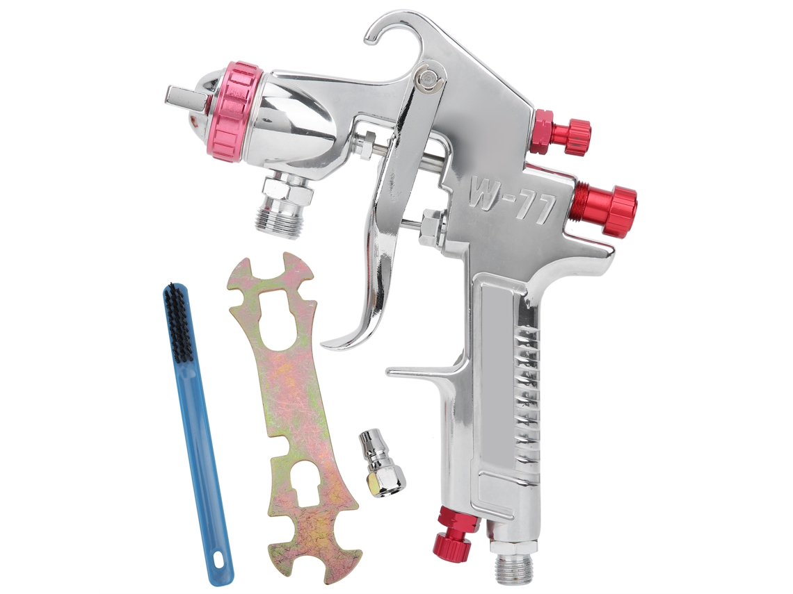 Pistola de Pintura Profissional 6.8bar 200 240ml/min com Copo Inferior G1/4 Diâmetro 3mm S/MARCA