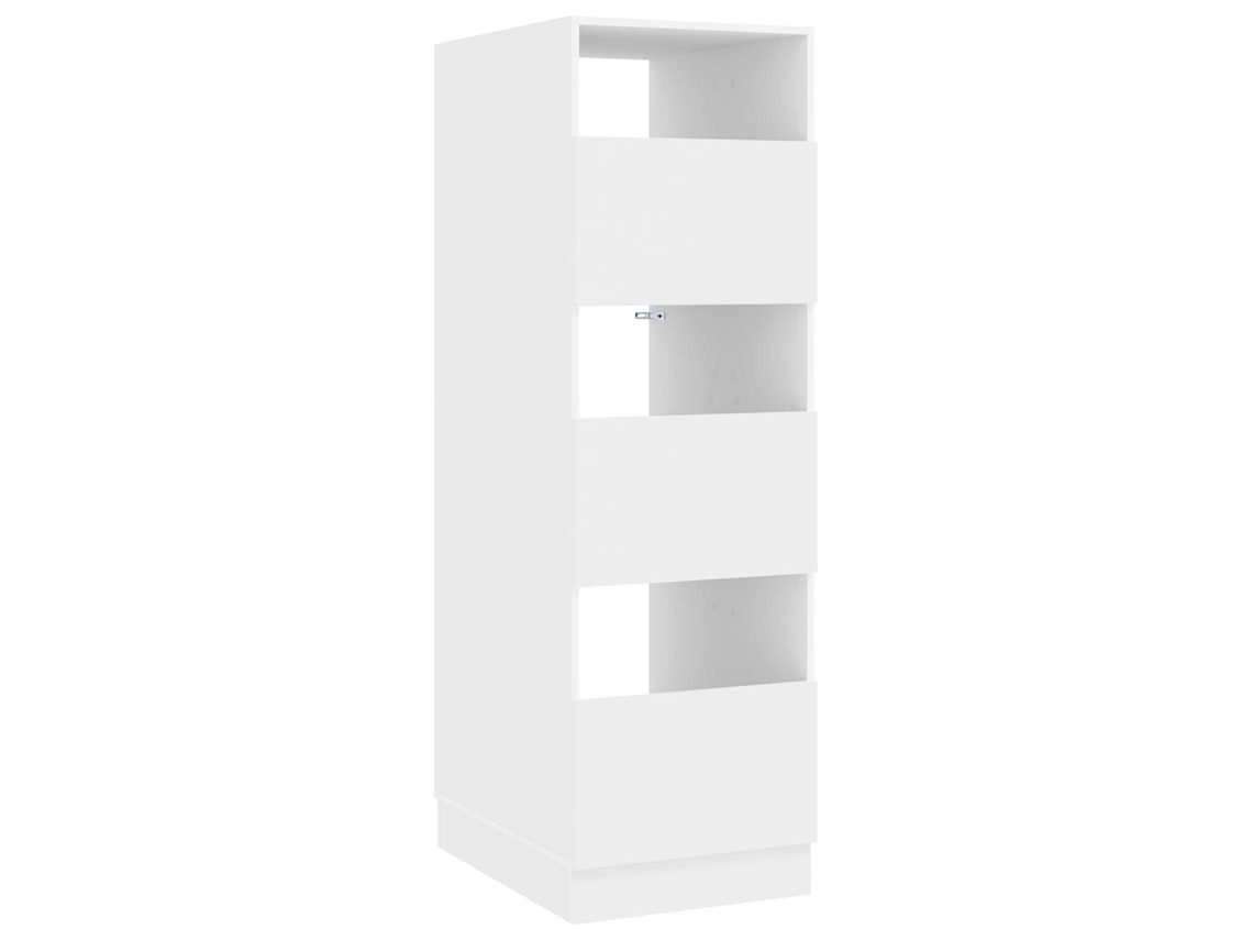 Conjunto 1 Armário De Lavanderia Vidaxl Branco Derivados De Madeira (50 X 68 X 162 Cm)