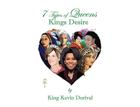 Livro 7 Types of Queens Kings Desire de Kevin Dorival (Inglês)
