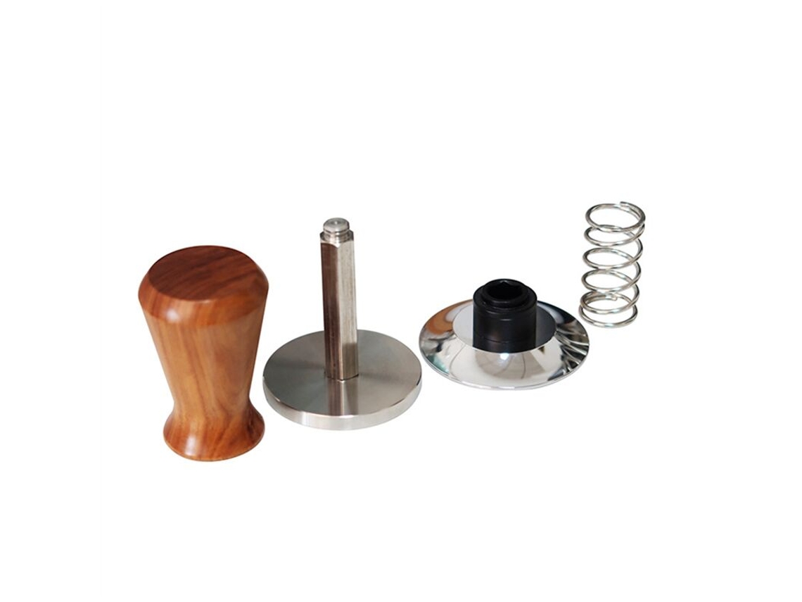 Moedor De Café Manual 51 Mm, Madeira, Com Moagem Ajustável Para Espresso, Prensa Francesa E Café Coado, Ideal Para Casa, Escritório E Viagens