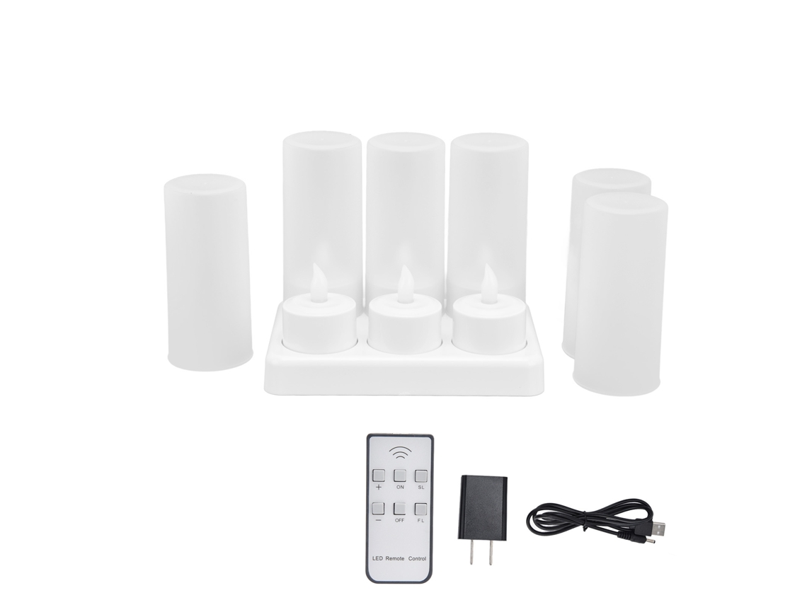 Vela Led Reutilizável Sem Chama 100 240v Plug Us LAXISCREED