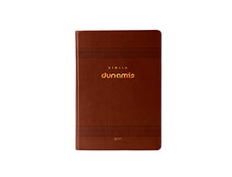 Livro Bíblia Dunamis Clássica Marrom De Quatro Ventos (português Do Brasil)